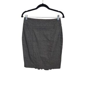 IZ‎ BYER Pencil Skirt with Ruffle back in Gray - Size 5 (Juniors)